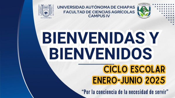 ¡Bienvenidas y bienvenidos al ciclo escolar Enero-Junio 2025