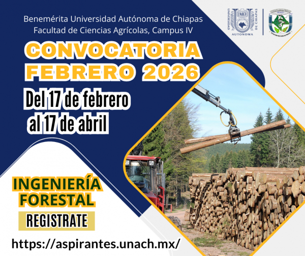¡Próximamente Convocatoria febrero 2026! ??‍? Ingeniería Forestal ??